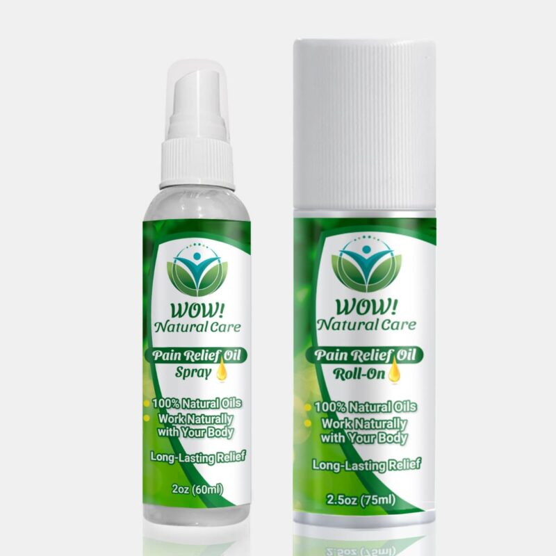 1  Roll-on Relief (2.5oz) + 1 Spray-on Relief (2oz)
